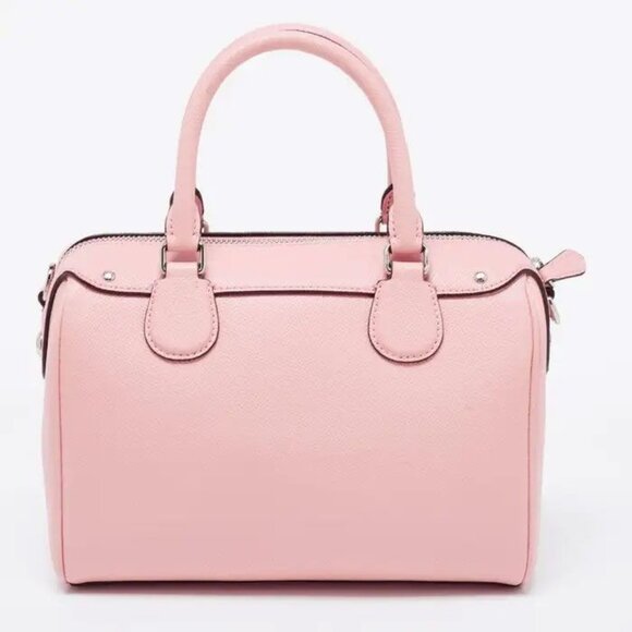 COACH New‎ Pink Mini Bennett Satchel Petal Pink MSRP $295 - Picture 2 of 8